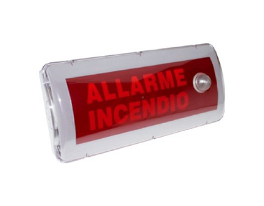 Bảng chỉ thị cảnh báo “FIRE ALARM” kết hợp đèn còi